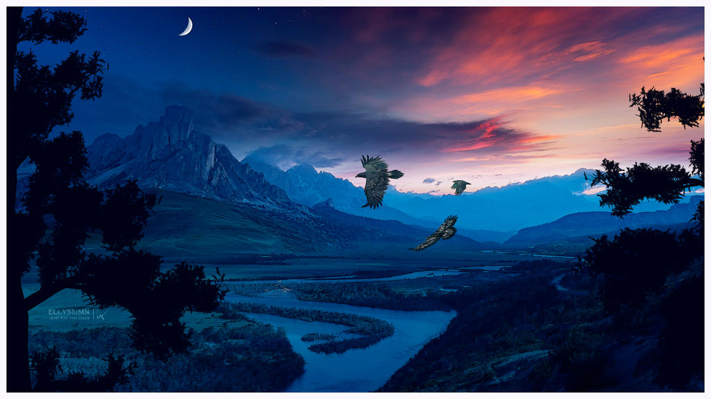 The Kingdom of the eagles by Ellysiumn