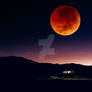 Under the red moon