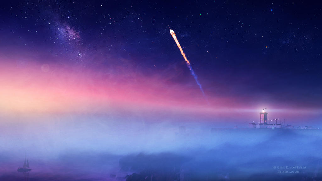Rocket to Infinity by Ellysiumn