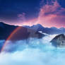 A shelter among the clouds