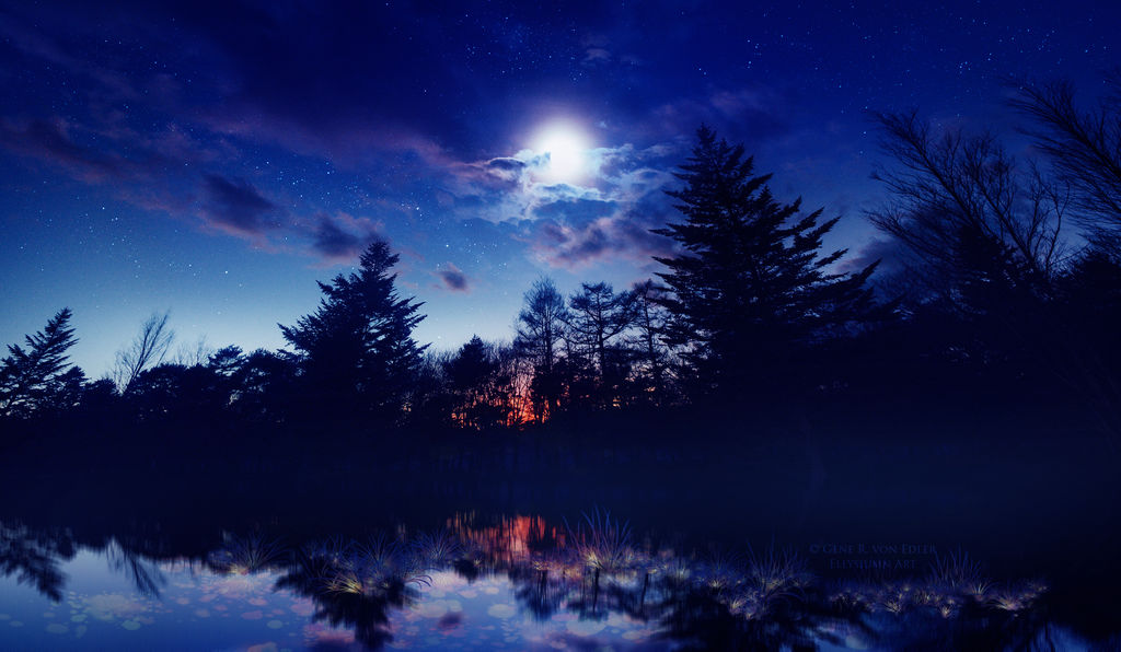Sapphire night by Ellysiumn
