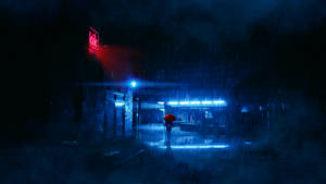 Under the rain