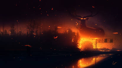 Fire visitors