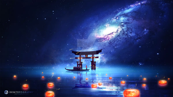 The cosmic Torii ~ Desktopography
