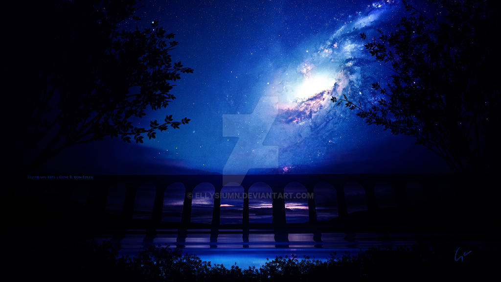 Blue night by Ellysiumn on DeviantArt