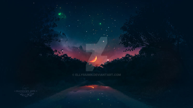 Enchanted night by Ellysiumn on DeviantArt