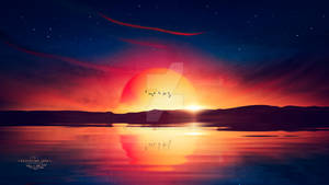 Extreme sunset