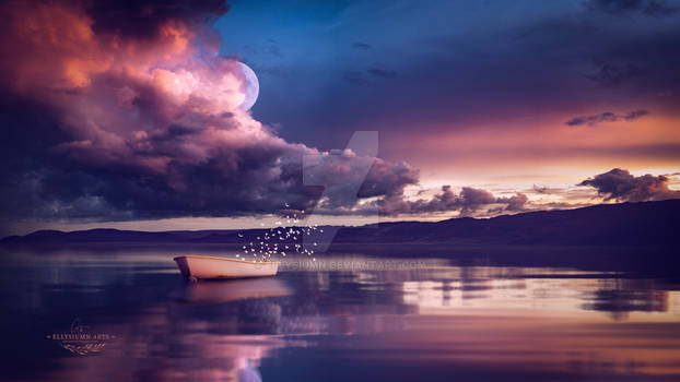Peaceful lake