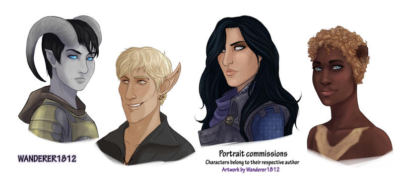 Portrait commissions