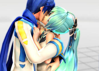 [MMD] Kaito x Miku