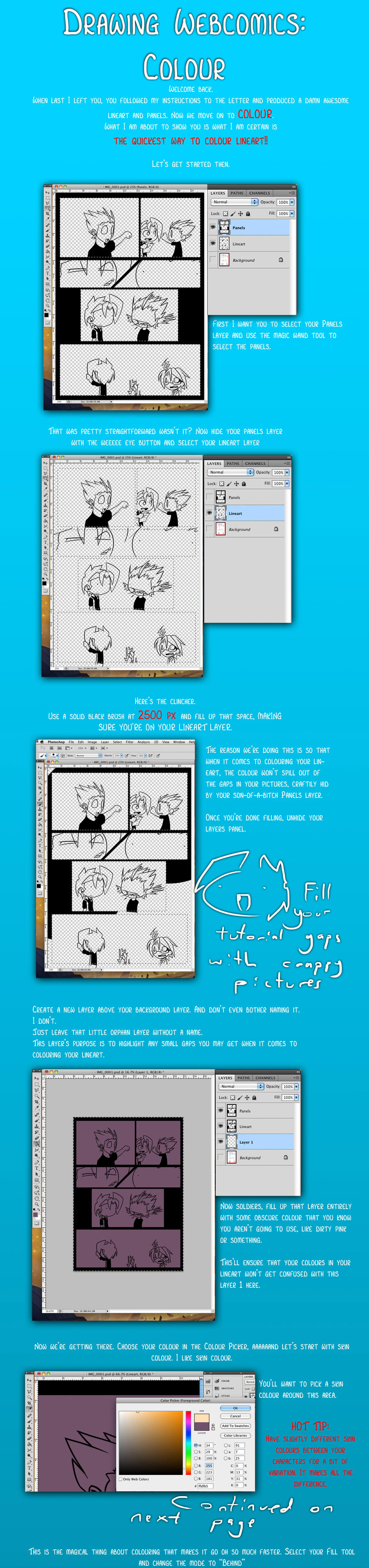 Webcomics Deviantart WebComics: Colouring by DukeStewart on DeviantArt