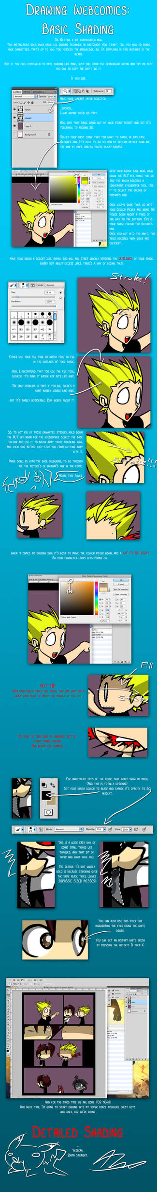 Webcomics Deviantart WebComics: Shading by DukeStewart on DeviantArt