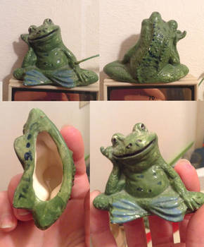 Frog figure