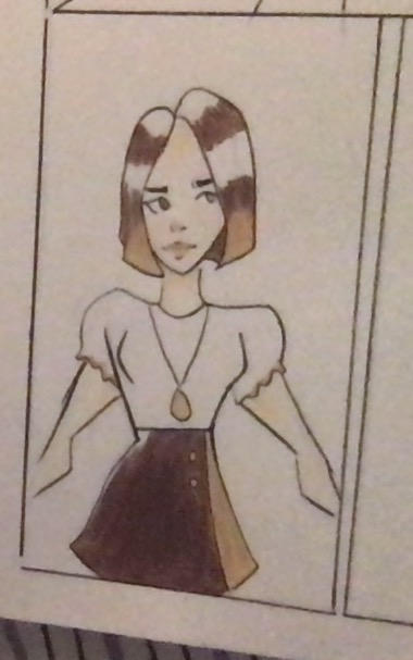 (Original first sketch of Hazel OC) by AStandsForArt on DeviantArt