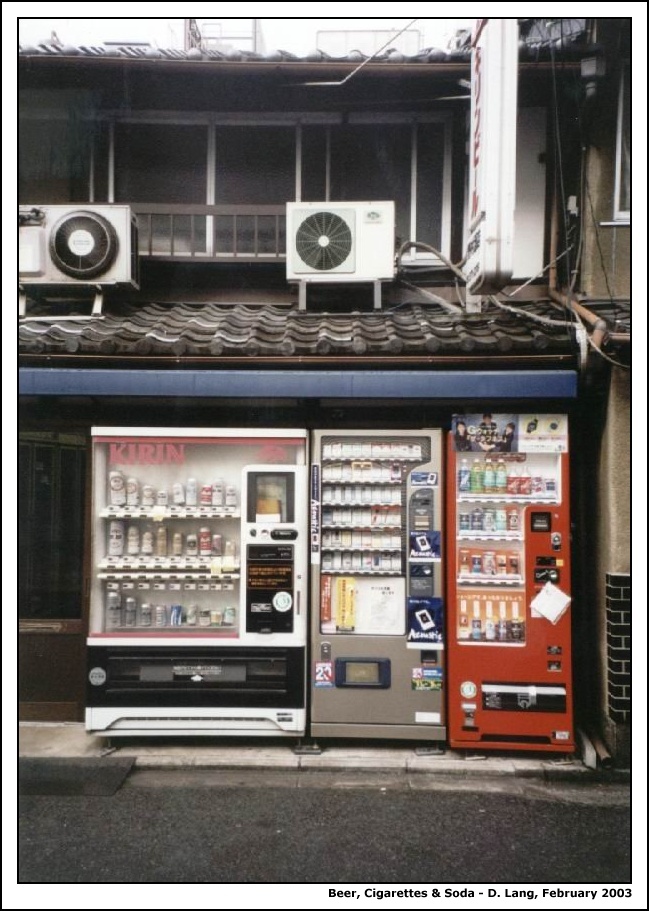 Beer Cigarettes and Soda