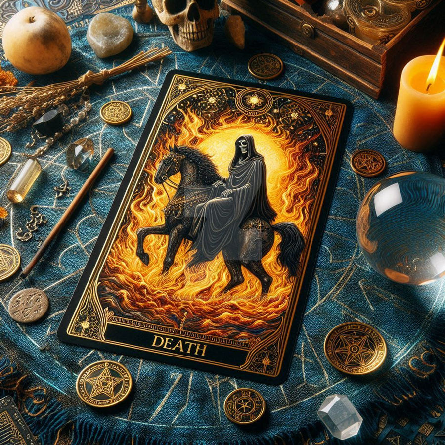 The Death Card by DamienAddams on DeviantArt