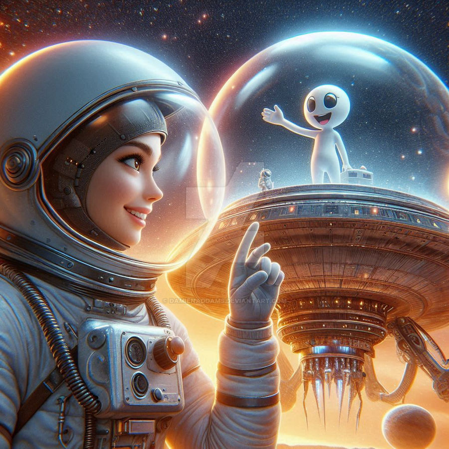 The Alien Friends by DamienAddams on DeviantArt