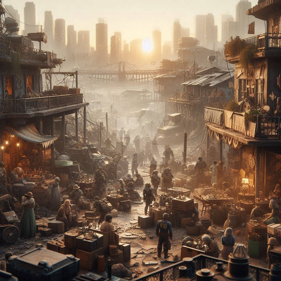 Fallout Wasteland by DamienAddams on DeviantArt