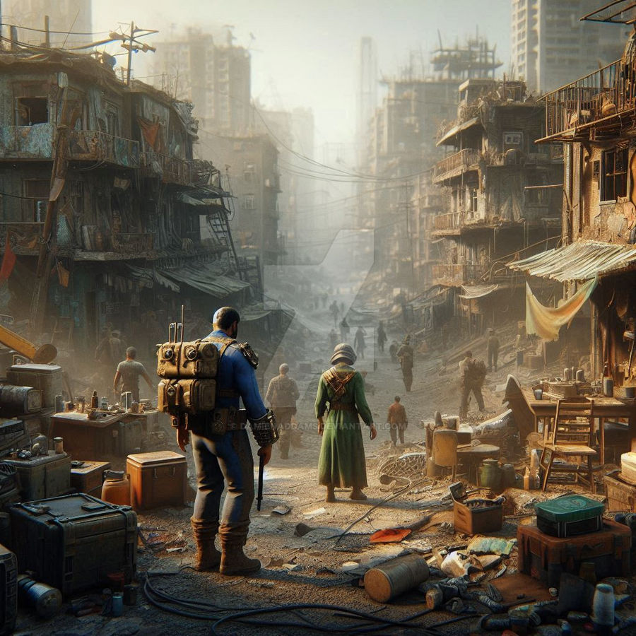 Fallout Citizen Fallout City by DamienAddams on DeviantArt