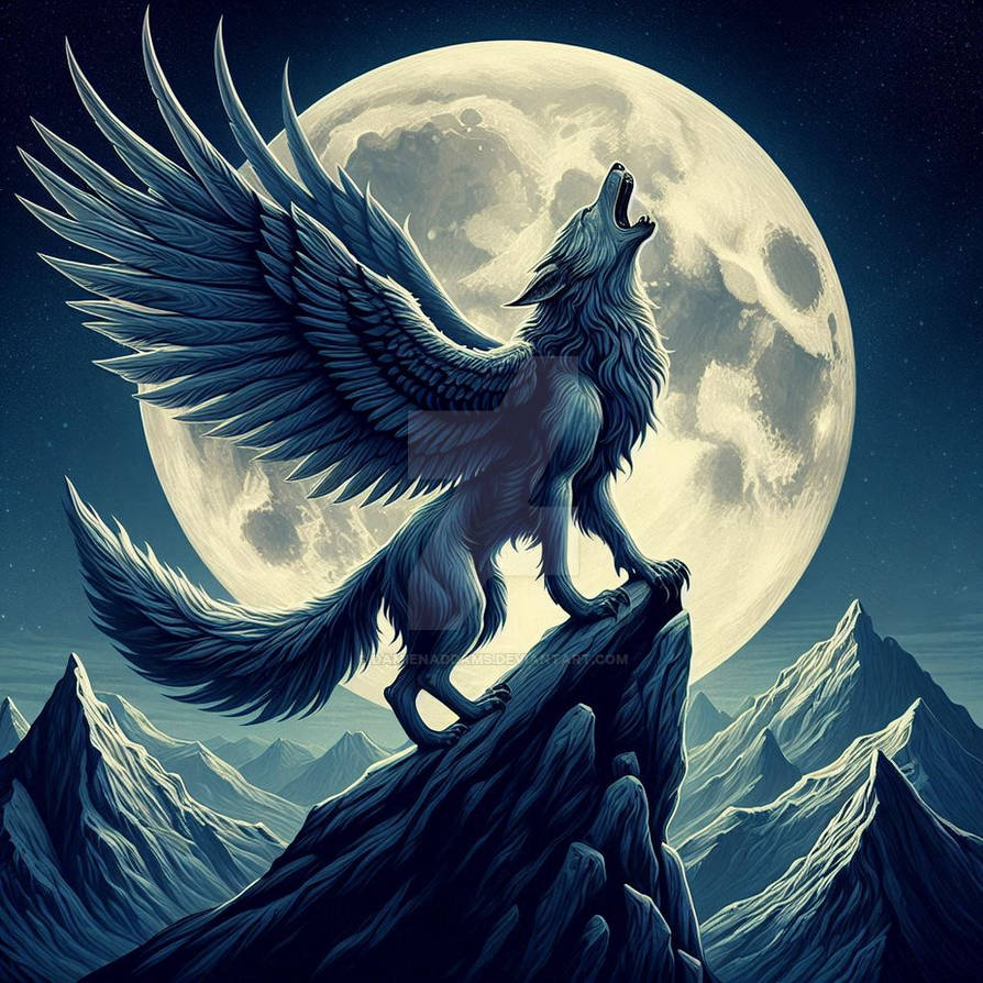 Wing Wolves Wing Wolf by DamienAddams on DeviantArt
