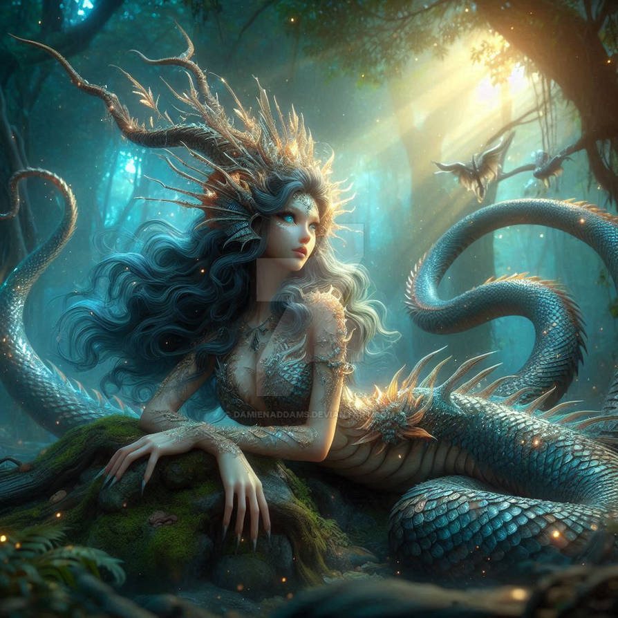 Lamia Female Ranger Lamia Girl by DamienAddams on DeviantArt