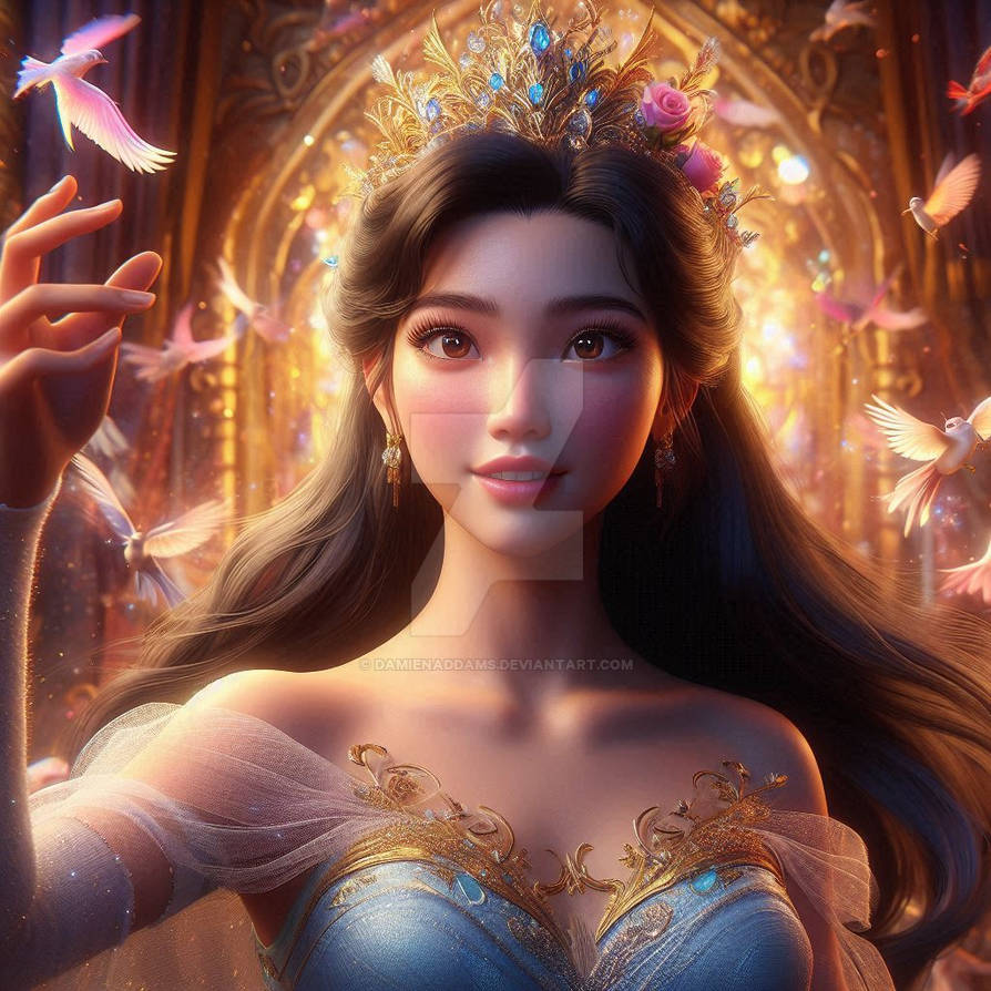 Disney princess by DamienAddams on DeviantArt