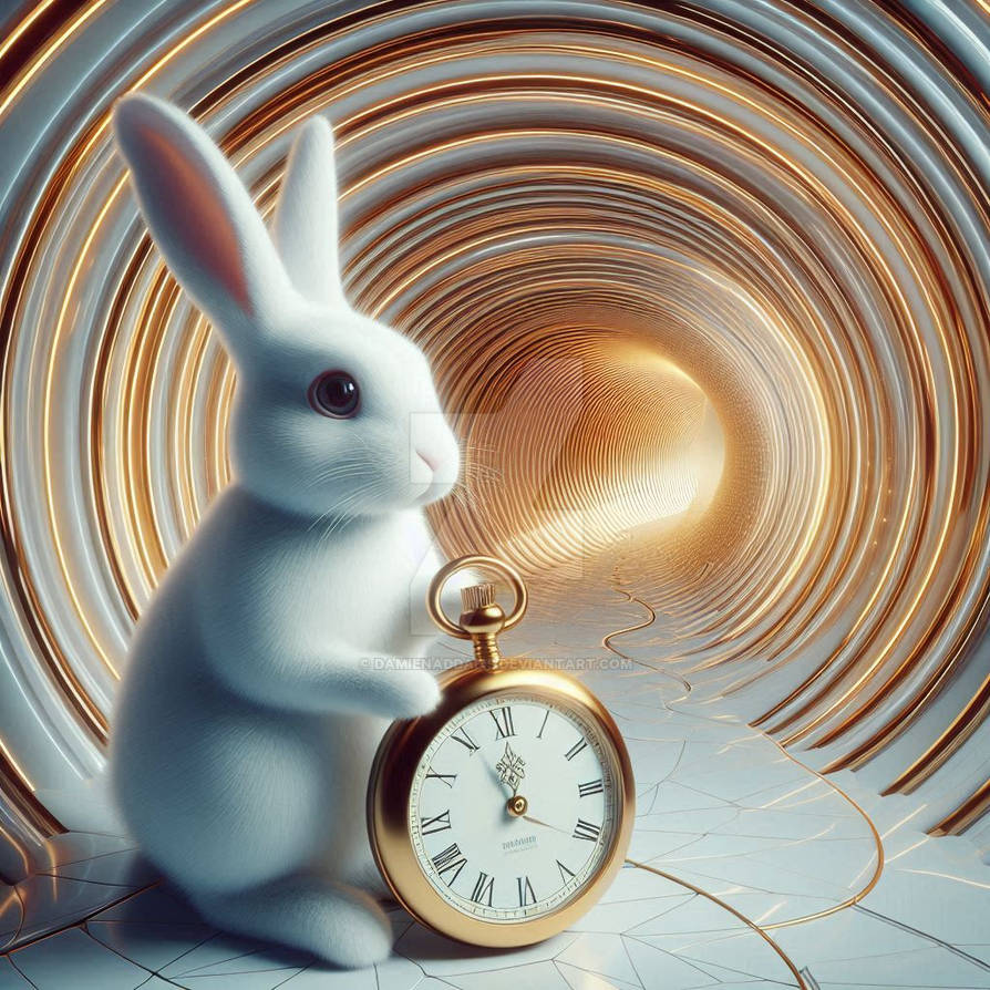 White Rabbit by DamienAddams on DeviantArt