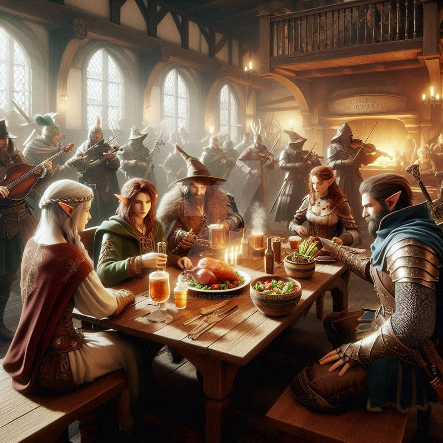 Elven Rave Elven In Tavern by DamienAddams on DeviantArt