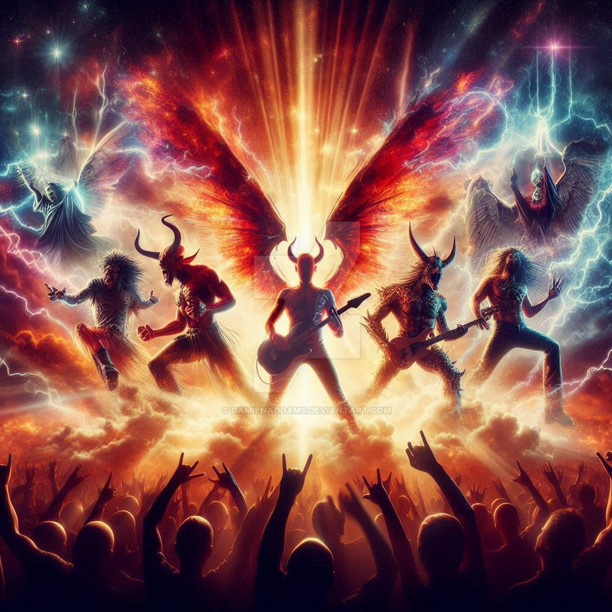 Band Deviantart Devil Band by DamienAddams on DeviantArt