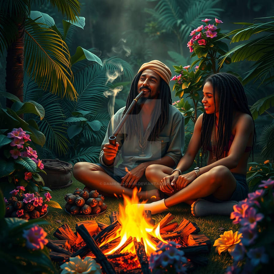 Goodnight Rasta Rasta Heart by DamienAddams on DeviantArt