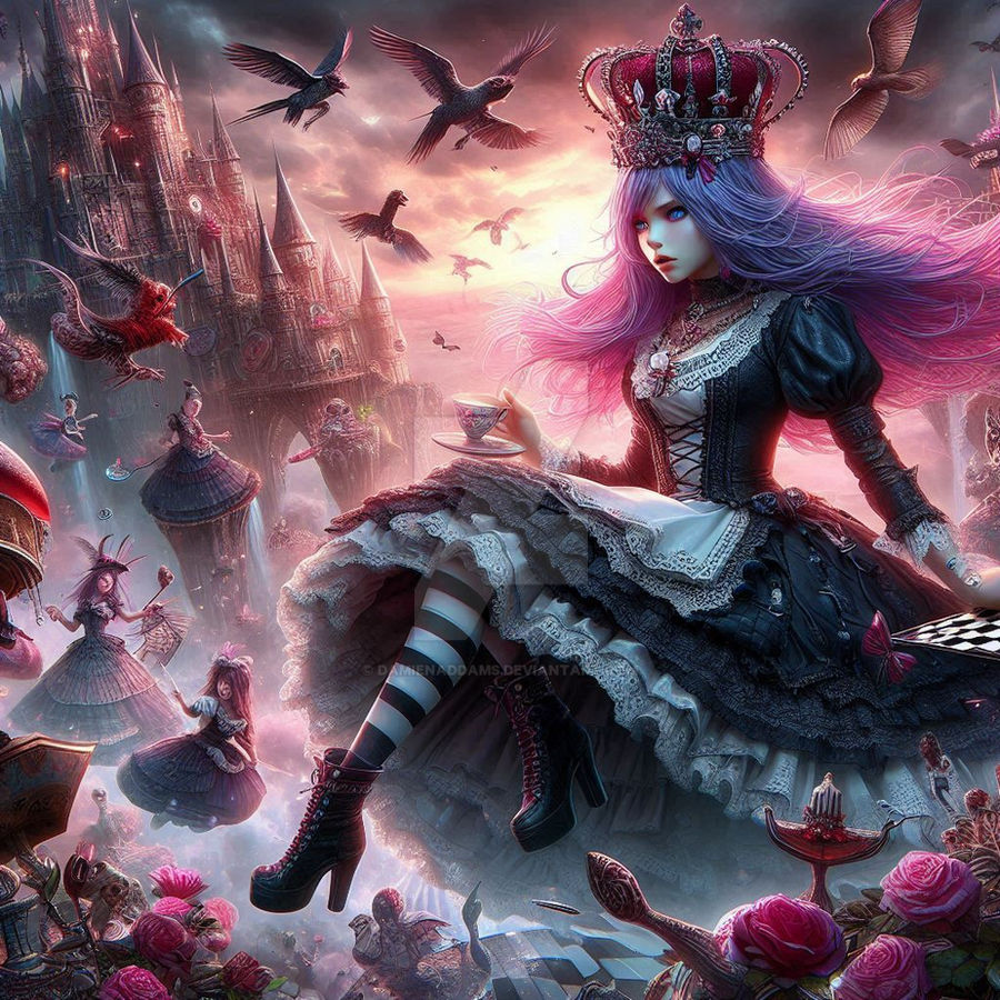 Wonderland Deviantart Wonderland by DamienAddams on DeviantArt