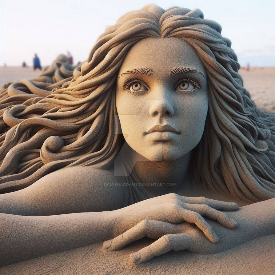 Deviantart Sand Sand Girl by DamienAddams on DeviantArt