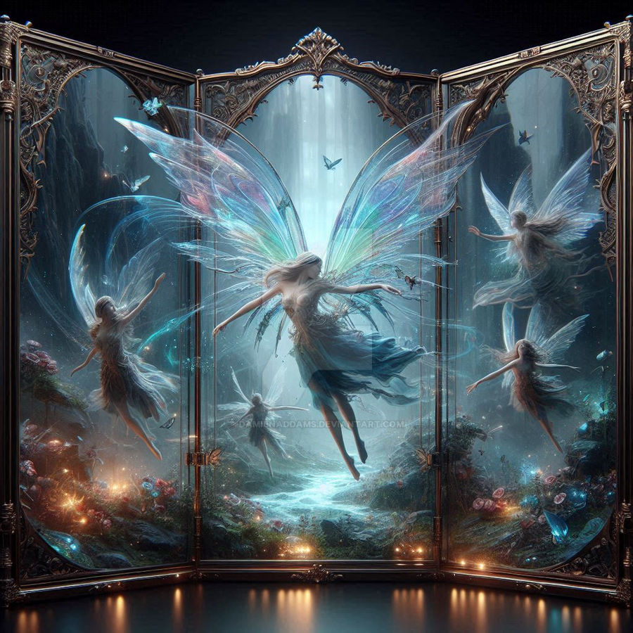 Fairy Rear Perspective Mirror World Fairy by DamienAddams on DeviantArt
