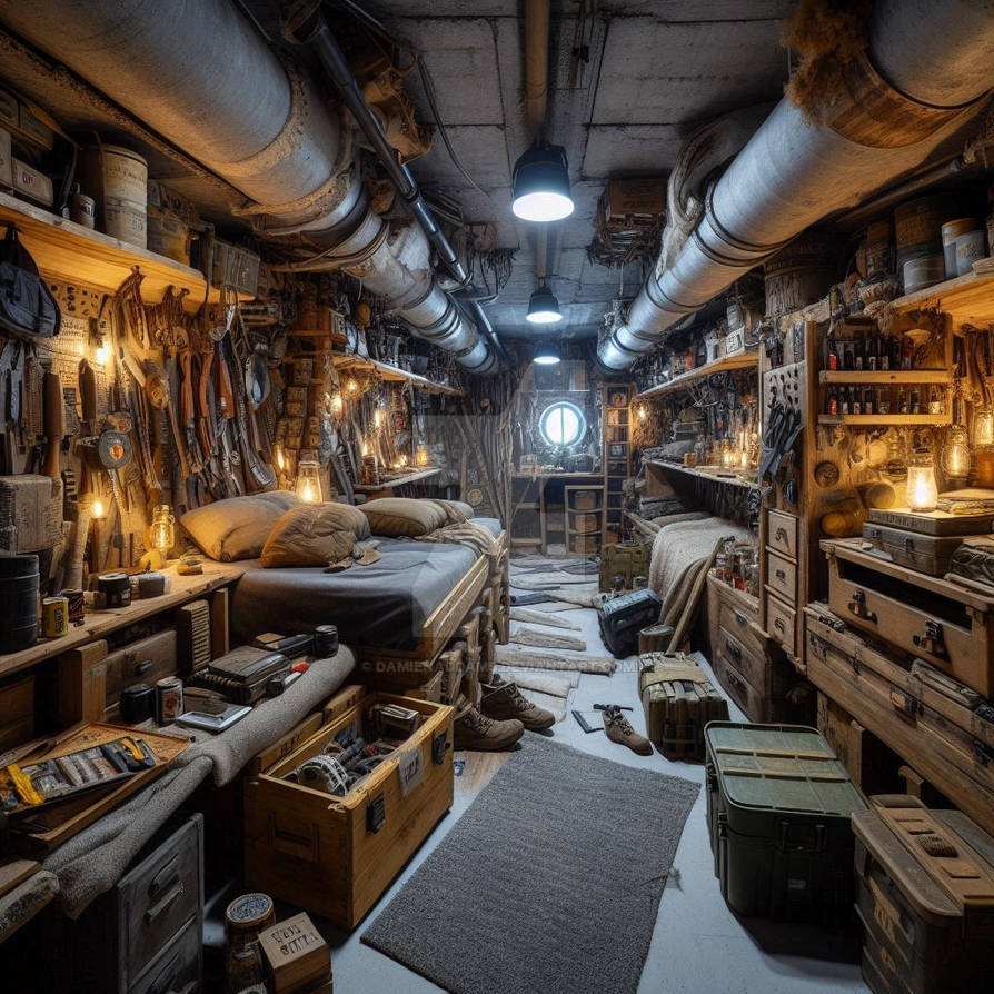 Prepper Prepper Bunker by DamienAddams on DeviantArt