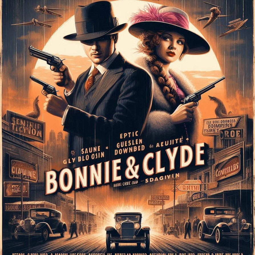Bonnie And Clyde Poster By DamienAddams On DeviantArt bonnie-and-clyde-poster-by-damienaddams-on-deviantart