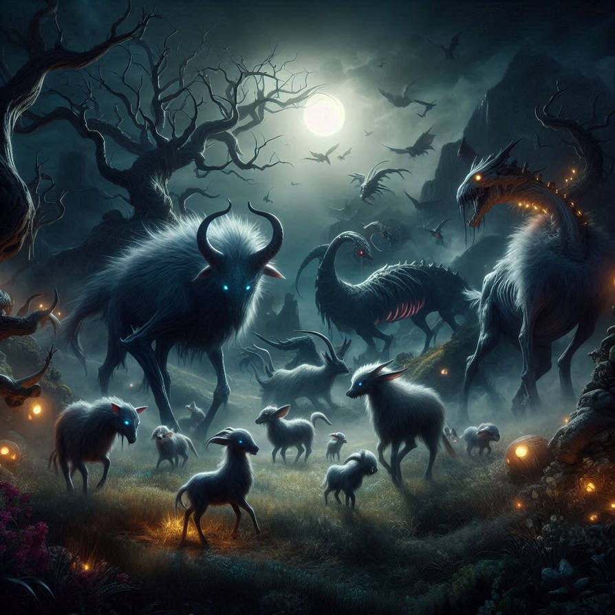 My Mind Fantasy Creatures by DamienAddams on DeviantArt