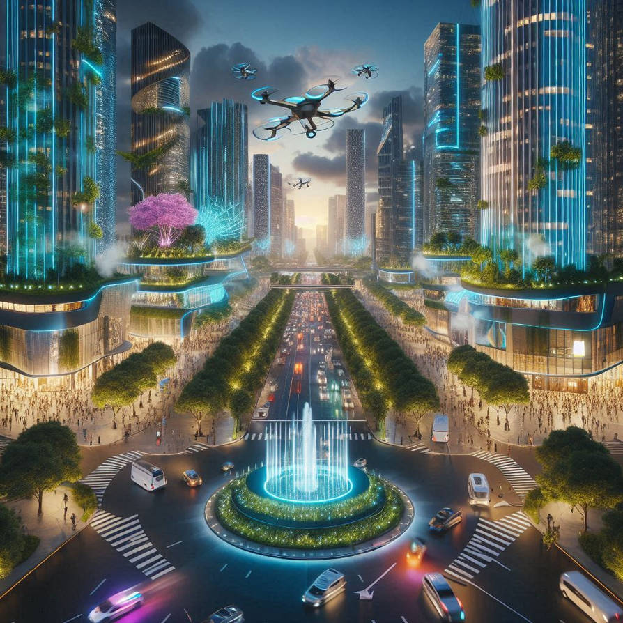 Deviantart Future The Future City by DamienAddams on DeviantArt