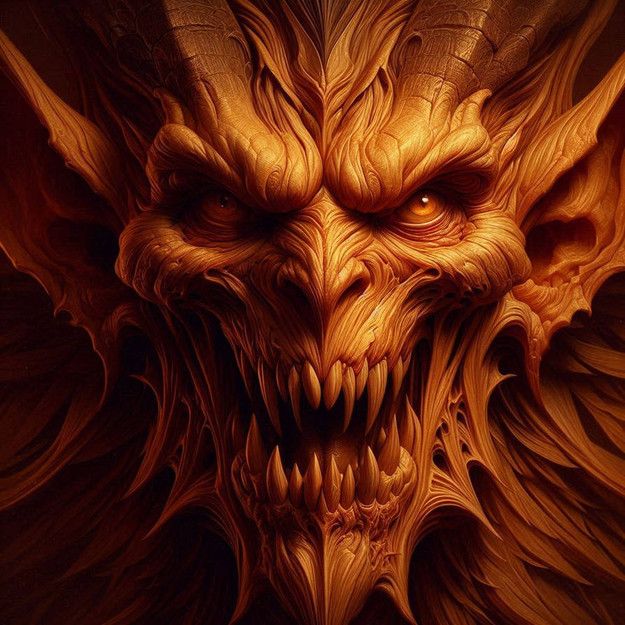Normal Demon Face Demon Face by DamienAddams on DeviantArt