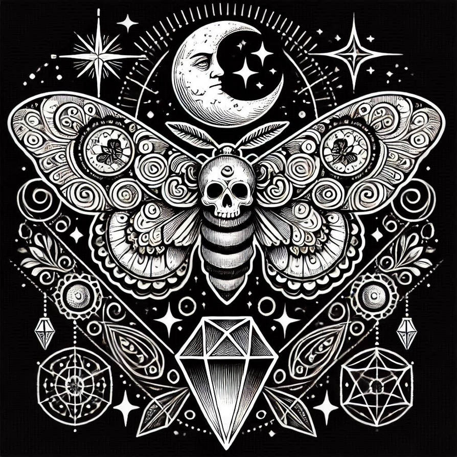 Moth Ascii The Moth Logo by DamienAddams on DeviantArt