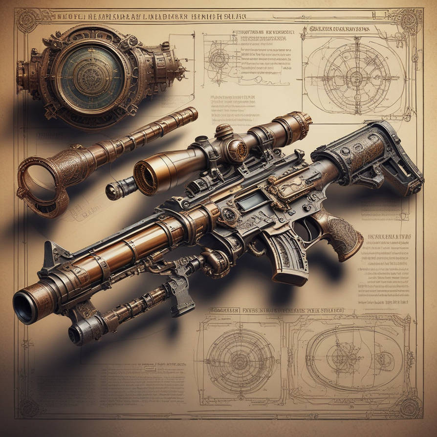 A Steam Gun By DamienAddams On DeviantArt a-steam-gun-by-damienaddams-on-deviantart