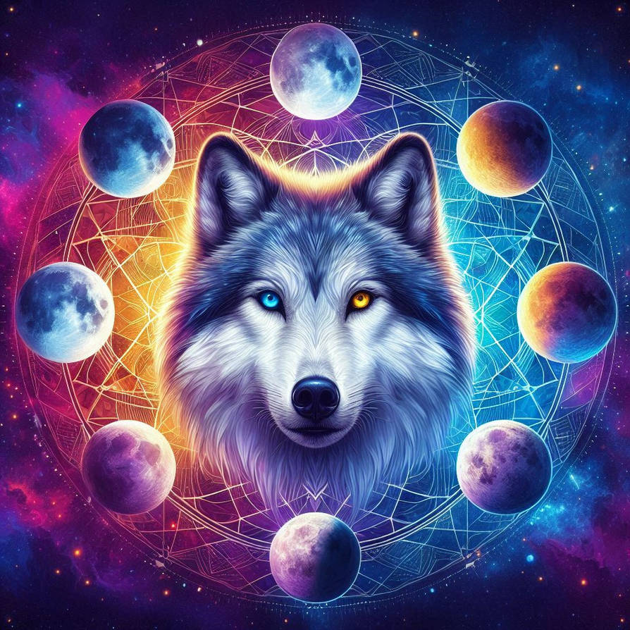 Magic Wolf by DamienAddams on DeviantArt