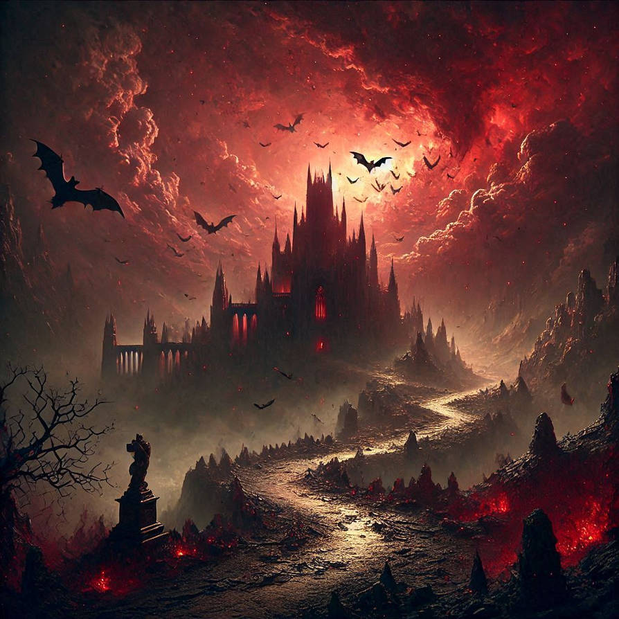 Landsacape From Hell by DamienAddams on DeviantArt