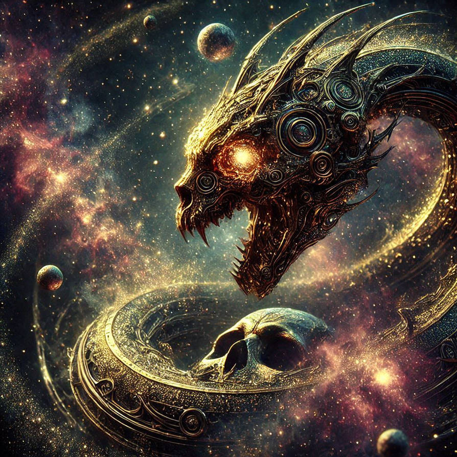 A Space Snake by DamienAddams on DeviantArt