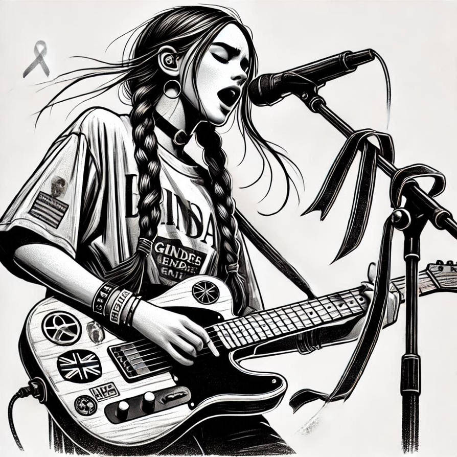 Deviantart Rocker Girl Rock Girl by DamienAddams on DeviantArt