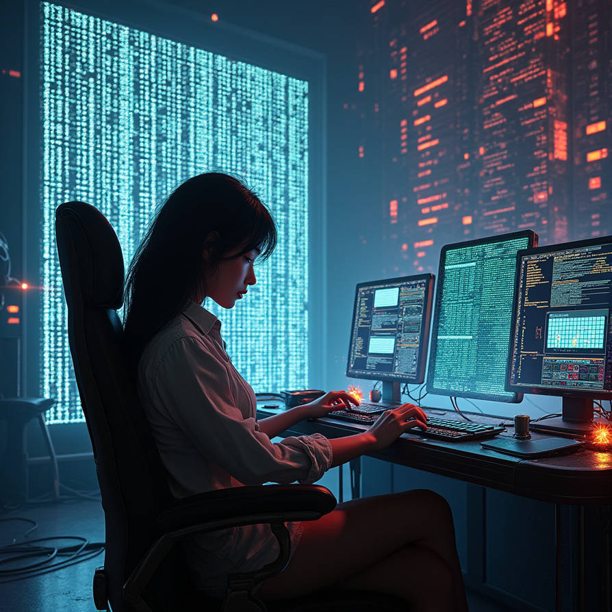 Hacker by DamienAddams on DeviantArt