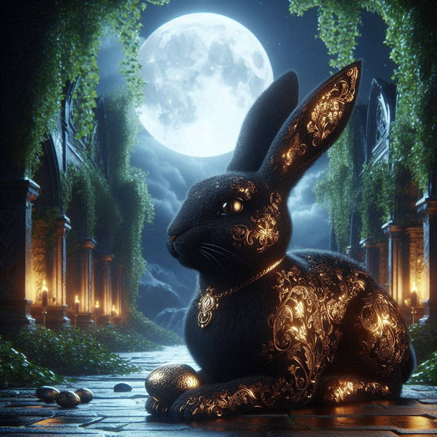 Easter rabbit by DamienAddams on DeviantArt