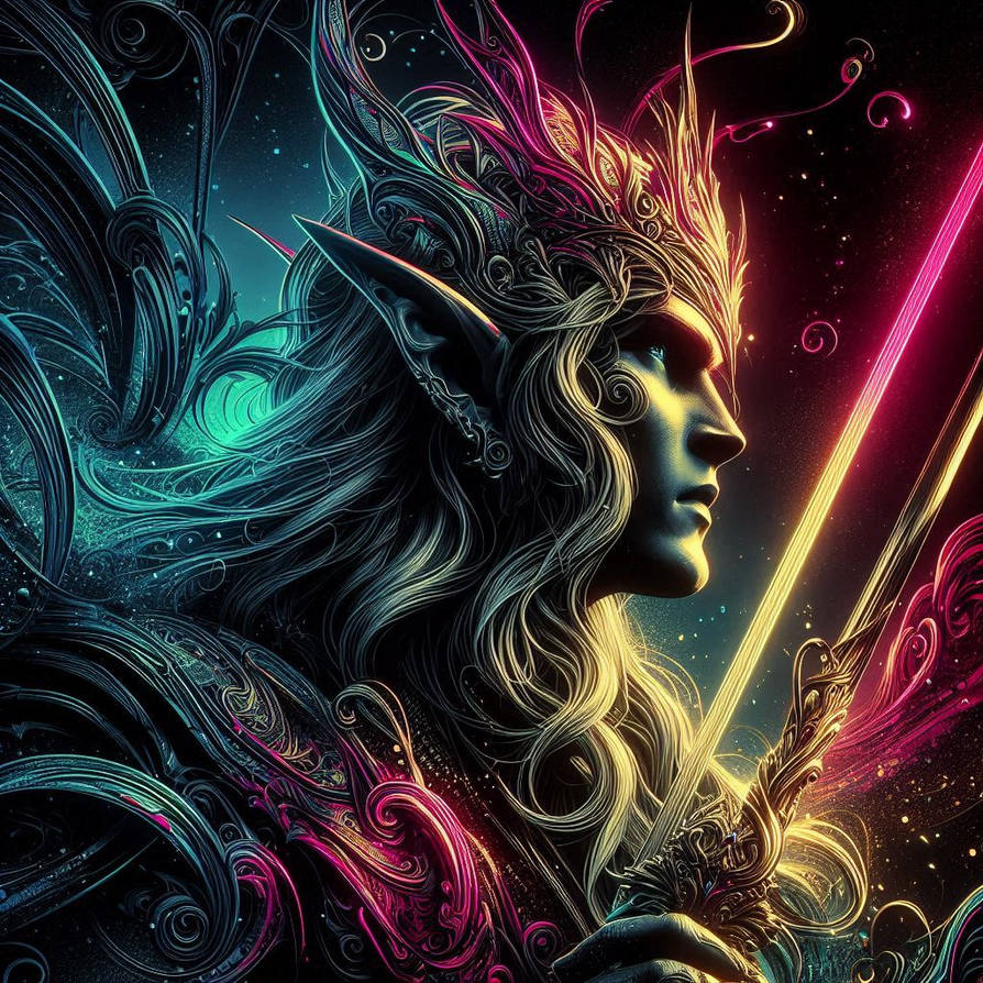Elven Rave The Elven Scene by DamienAddams on DeviantArt