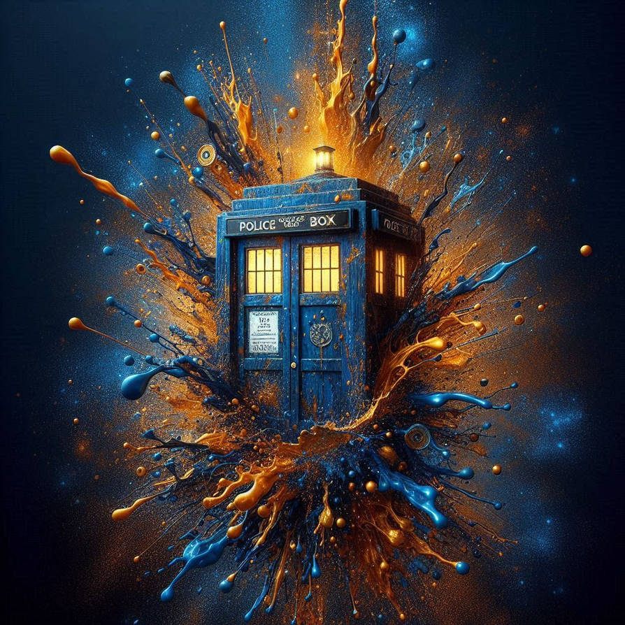 Compassion Tardis Tardis Scene by DamienAddams on DeviantArt