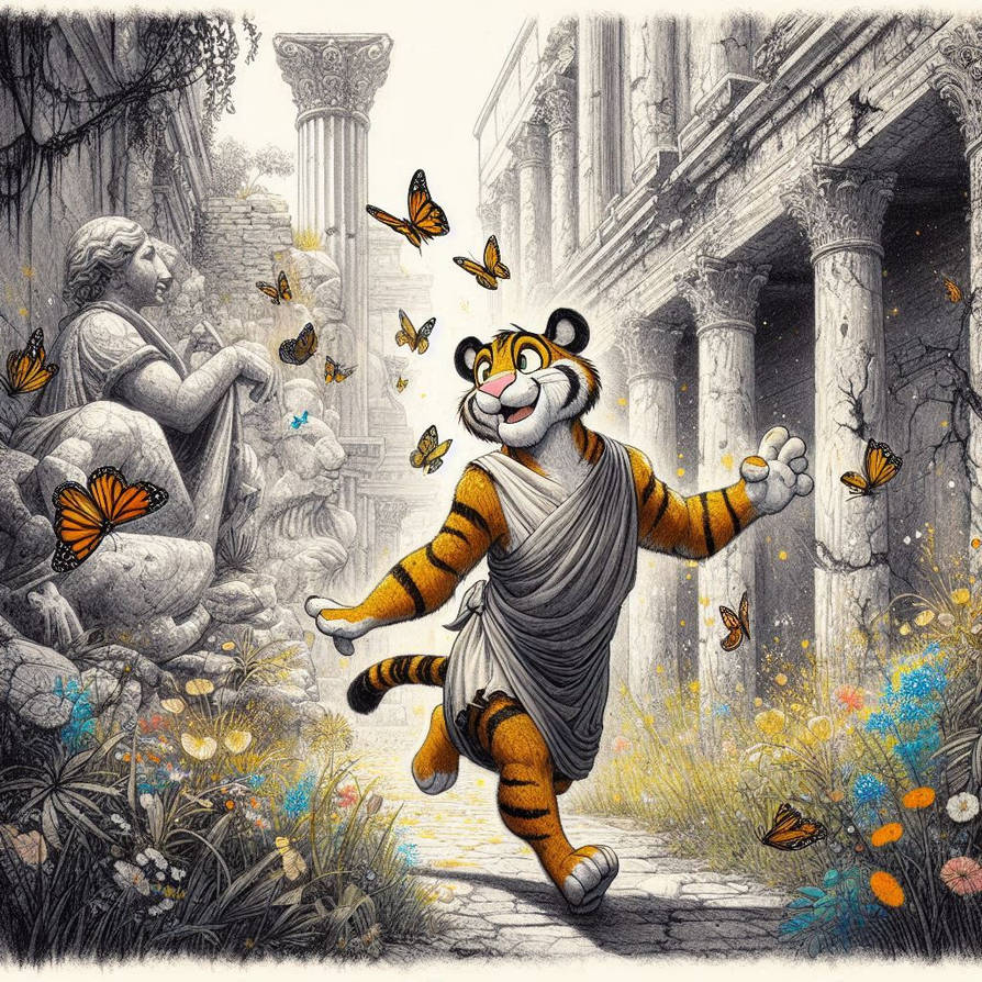 Tiger Rome Roman tiger by DamienAddams on DeviantArt