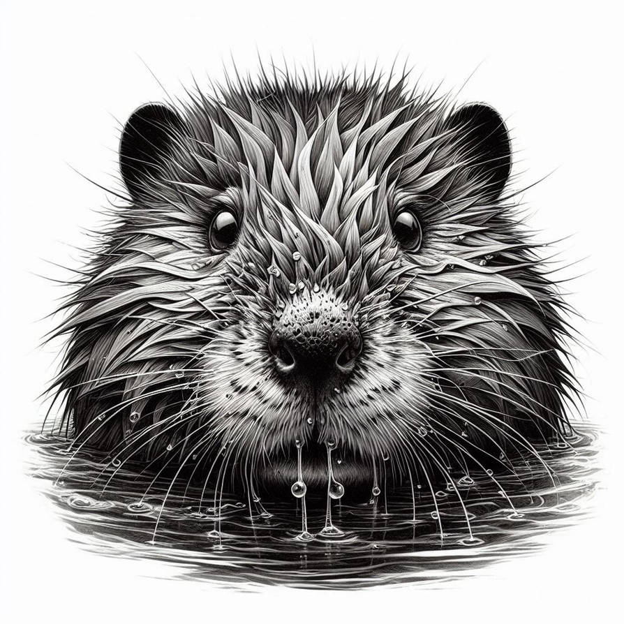 Muskrat Sticker Cute Muskrat (2) by DamienAddams on DeviantArt